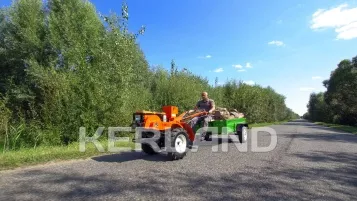 «Прицеп Kerland | Керланд П-2000 к мотоблоку и мини-трактору» - фото 3