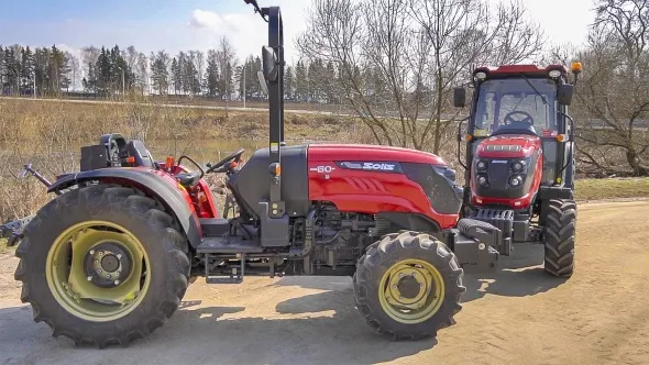 «Трактор Solis-Gold | Солис-Голд 60G 4x4 12+12 MST Radial аgri 280-70R18 / 360-70R28 (с ПСМ)» - фото 8