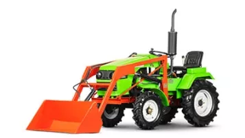 «Минитрактор Батыр ПФ-18 с фронтальным погрузчиком» - фото «Минитрактор Батыр ПФ-18 с фронтальным погрузчиком» - фото