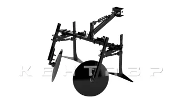 «Комплект для окучивания и прополки Кентавр КСР-2 универсальный (Сцепка+рамка+2 плоскореза+2 диска)» - фото 3