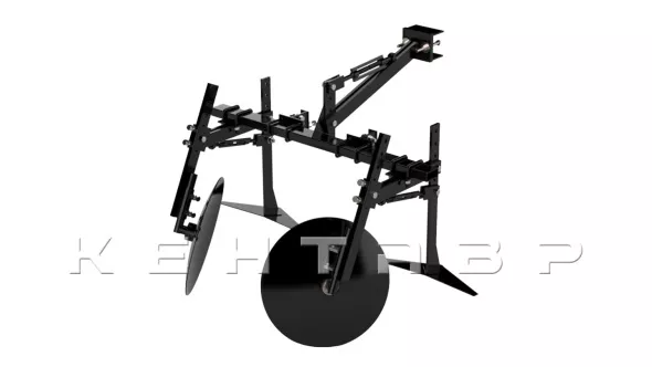 «Комплект для окучивания и прополки Кентавр КСР-2 универсальный (Сцепка+рамка+2 плоскореза+2 диска)» - фото 2