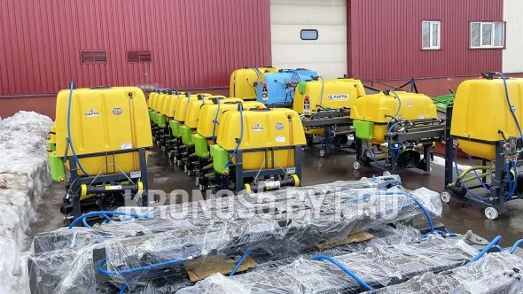 «Опрыскиватель полевой навесной Kaffa 800/2 с гидр. подъемом штанги и мех. стабилизацией (800 л)» - фото 14