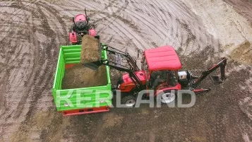 «Прицеп Kerland | Керланд П-3530 с ПСМ к трактору (самосвальный на три стороны)» - фото 5