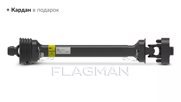 «Земляной бур Flagman | Флагман M3A3 20/50 + (кардан 120см/6х6/усиленный/со шпонкой)» - фото 2