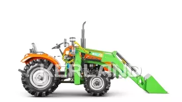 Мини-трактор с фронтальным погрузчиком: характеристики КУНа. Размеры заднего погрузчика. Особенности задненавесных пеллетных электропогрузчиков