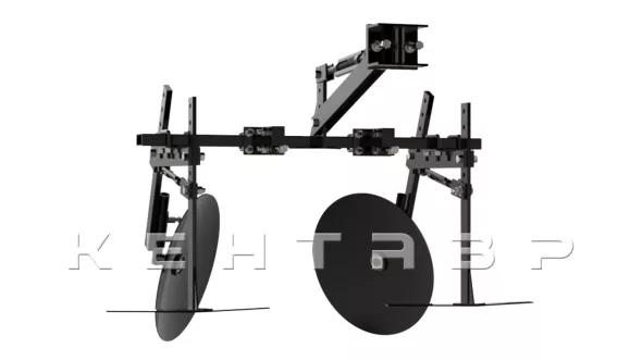 «Комплект для окучивания и прополки Кентавр КСР-2 универсальный (Сцепка+рамка+2 плоскореза+2 диска)» - фото 5
