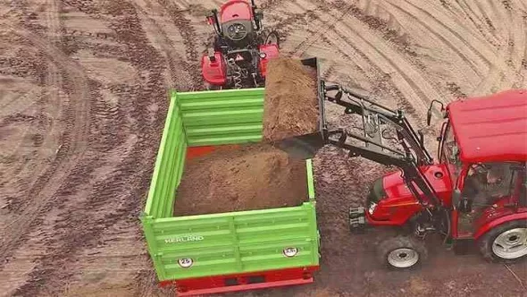 Трактор Dongfeng | Донгфенг DF-244С - видео