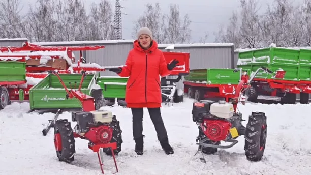 Превью видео техники - Мотоблок МТЗ | Беларус 09Н (Honda 9 | 6,00-12)