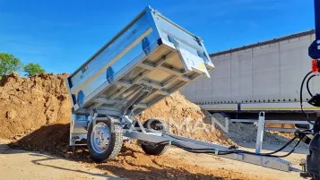 «Прицеп Flagman | Флагман C/ПТТ — 1,5 с ПСМ к трактору (самосвальный)» - фото 4