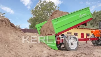 «Прицеп Kerland | Керланд П-3210 с ПСМ к трактору (самосвальный)» - фото 3