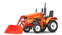 Минитрактор Батыр КПФ-15 PRO с фронтальным погрузчиком - фото