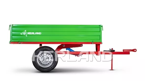«Прицеп Kerland | Керланд П-2000/1 к мини-трактору (самосвальный)» - фото 16