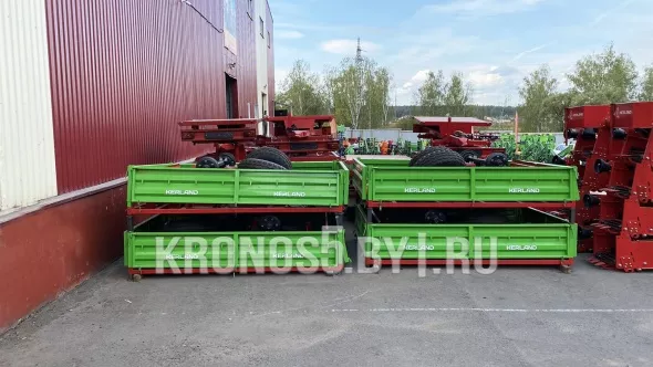 «Прицеп Kerland | Керланд П-3530 с ПСМ к трактору (самосвальный на три стороны)» - фото 44