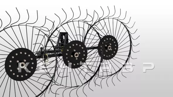 «Грабли-сеноворошилки Кентавр ГР-3» - фото 12