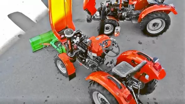 Трактор Кентавр Т-240 PRO (Toyokawa) - видео 3