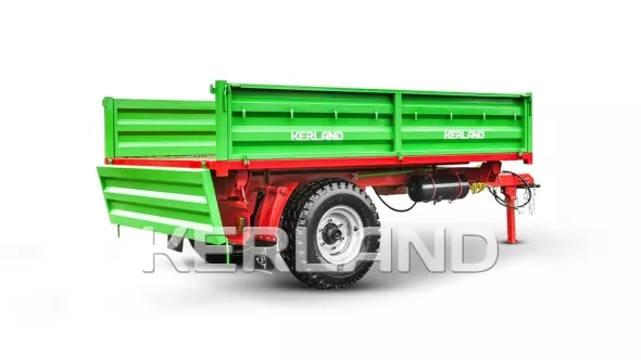 «Прицеп Kerland | Керланд П-3530 с ПСМ к трактору (самосвальный на три стороны)» - фото 14