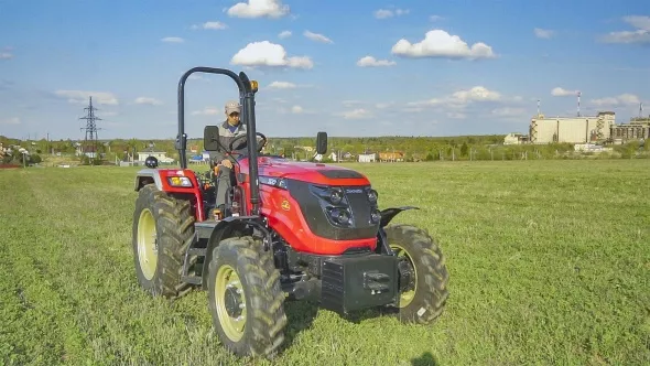 «Трактор Solis-Gold | Солис-Голд 50 4x4 8+2 Radial agri 9.5-20 / 13.6-28 (с ПСМ)» - фото 2