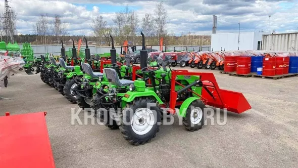 «Минитрактор Батыр ПФ-18 с фронтальным погрузчиком» - фото 14