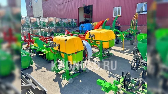 «Опрыскиватель садовый вентиляторный Флагман | Flagman S600/1 (600 л) + (кардан 85см/6х6/со сваркой)» - фото 4