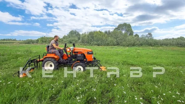 «Минитрактор Кентавр Т-4 LITE 6+2 (Toyokawa) STD agri 5,00-12 / 9,50-16 + (фреза/плуг)» - фото 5