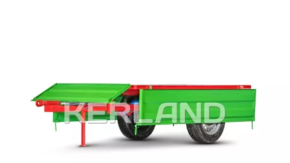 «Прицеп Kerland | Керланд П-2000/1 к мини-трактору (самосвальный)» - фото 19