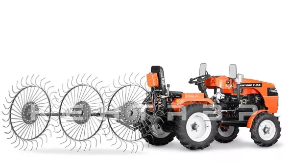 «Минитрактор Кентавр Т-4 LITE 6+2 (Toyokawa) STD agri 5,00-12 / 9,50-16 + (фреза/плуг)» - фото 37