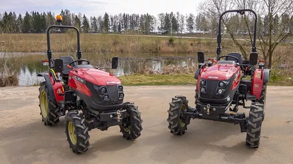 Трактор Solis-Gold | Солис-Голд 26 Mit 4x4 6+2 STD agri 6.00-12 / 8.3-20 (с ПСМ) - видео 3