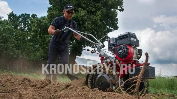 «Мотоблок Мобил К МКМ-4 ПРЕМИУМ (Honda | Subaru)» - фото 2