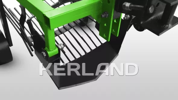 «Картофелекопалка вибрационно-грохотная Kerland | Керланд КМ1080 к мотоблоку с водяным охл.» - фото 9