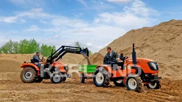 «Прицеп Kerland | Керланд П-2000/1 к мини-трактору (самосвальный)» - фото 4