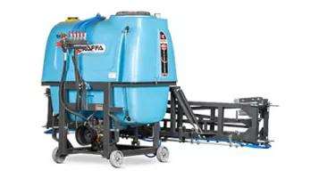 «Опрыскиватель полевой навесной Kaffa 800/2 с гидр. подъемом штанги и мех. стабилизацией (800 л)» - фото