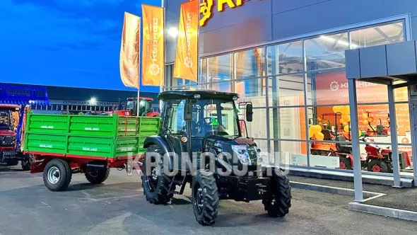 «Прицеп Kerland | Керланд П-3530 с ПСМ к трактору (самосвальный на три стороны)» - фото 46