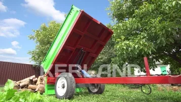 «Прицеп Kerland | Керланд П-3210 с ПСМ к трактору (самосвальный)» - фото 4