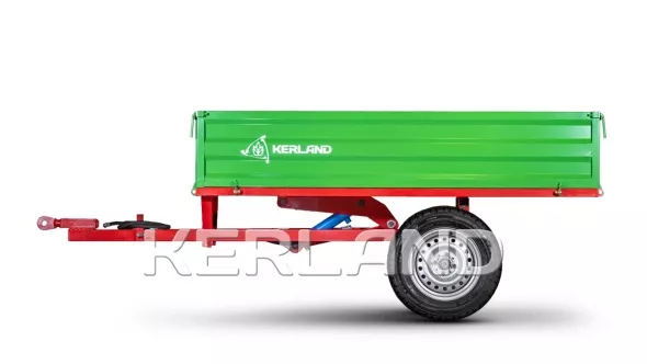«Прицеп Kerland | Керланд П-2000/1 к мини-трактору (самосвальный)» - фото 12