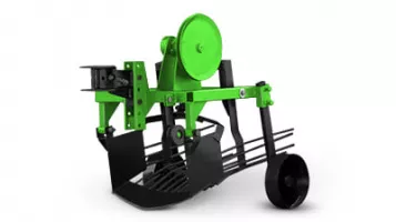 «Картофелекопалка вибрационно-грохотная Kerland | Керланд КМ2090 к мотоблоку с воздушным охл.» - фото