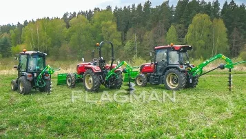 «Земляной бур Flagman | Флагман M2 20/60 + (кардан 120см/6х6/усиленный/со шпонкой)» - фото 4