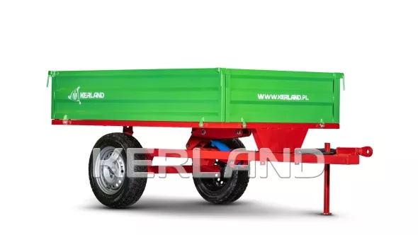 «Прицеп Kerland | Керланд П-2000/1 к мини-трактору (самосвальный)» - фото 17