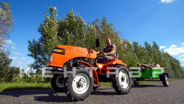 «Минитрактор Кентавр Т-8 LITE 6+2 (Toyokawa) STD agri 5,00-12 / 6,50-16 + (фреза/плуг)» - фото 9