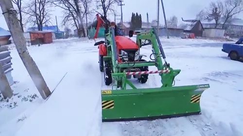 Отзыв на минитрактор Кентавр Т-244 PRO с погрузчиком и отвалом Kerland