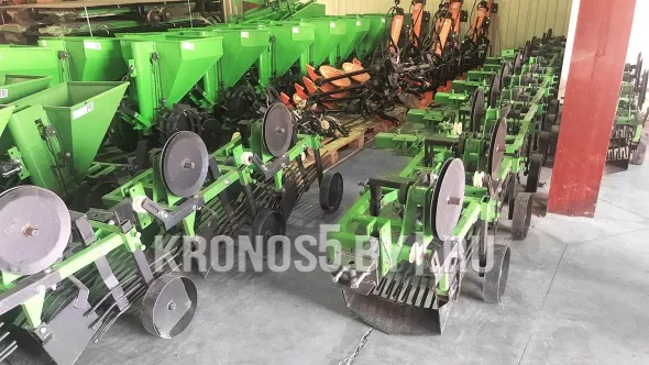 «Картофелекопалка вибрационно-грохотная Kerland | Керланд КМ2090 к мотоблоку с воздушным охл.» - фото 11