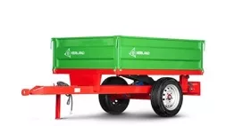 Прицеп Kerland | Керланд П-3210 с ПСМ к трактору (самосвальный) - фото