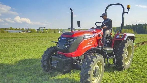 «Трактор Solis-Gold | Солис-Голд 50 4x4 12+12 Radial agri 250-85R20 / 340-85R28 (с ПСМ)» - фото 3