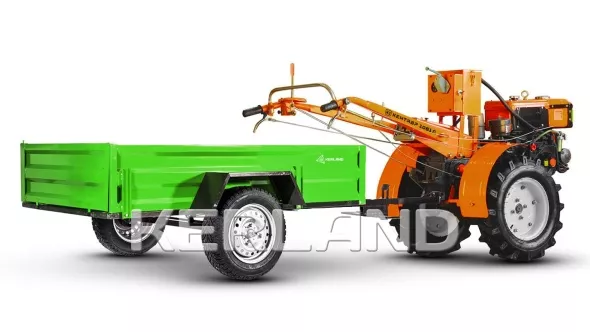 «Прицеп Kerland | Керланд П-2000 к мотоблоку и мини-трактору» - фото 12