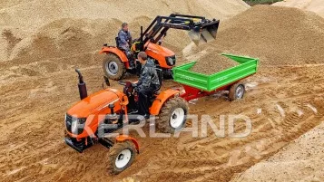 «Прицеп Kerland | Керланд П-2000/1 к мини-трактору (самосвальный)» - фото 5