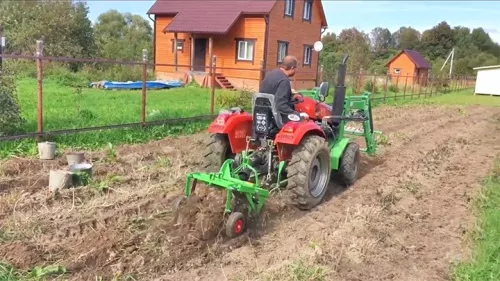 Отзыв на минитрактор Кентавр Т-244PRO с картофелекопалкой