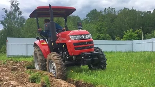 Отзыв клиента о тракторе Shifeng SF-254CL (244СL) с плугом