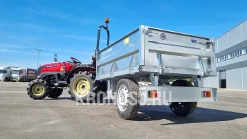 «Прицеп Flagman | Флагман C/ПТТ — 1,5 с ПСМ к трактору (самосвальный)» - фото 5