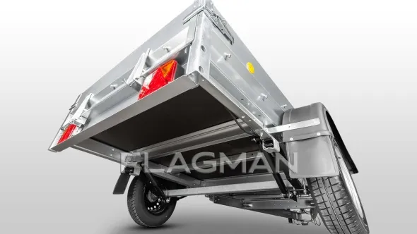 «Прицеп Flagman | Флагман ПТТ — 0,5-0,7 с ПТС к мини-трактору (универсальный)» - фото 22