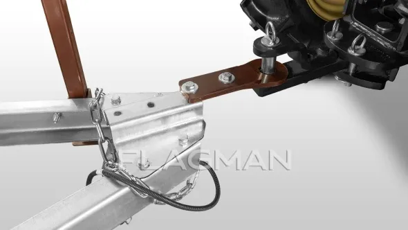 «Прицеп Flagman | Флагман ПТТ — 0,5-0,7 с ПТС к мини-трактору (универсальный)» - фото 11