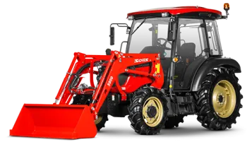 «Фронтальный погрузчик Solis | Солис (50 HP/Cabin/4x4/8F+2R) Увеличенный ковш (3RD std bucket)» - фото